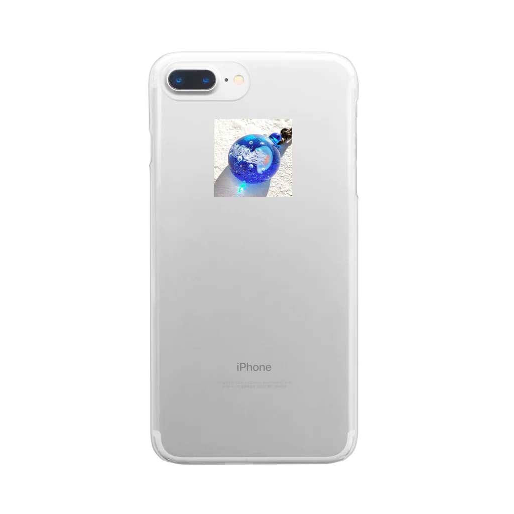 aicoloのクラゲ Clear Smartphone Case