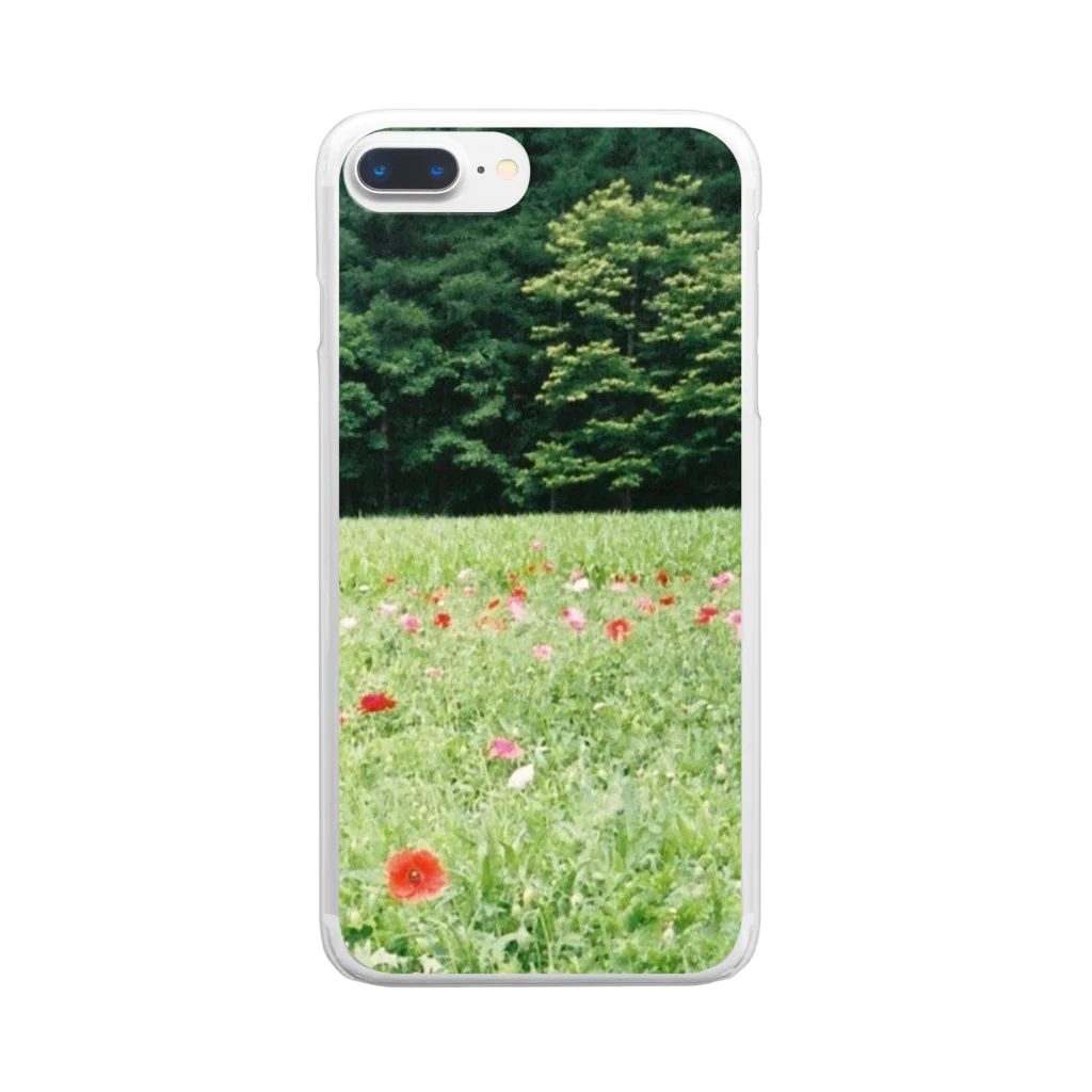 ながいのflower Clear Smartphone Case