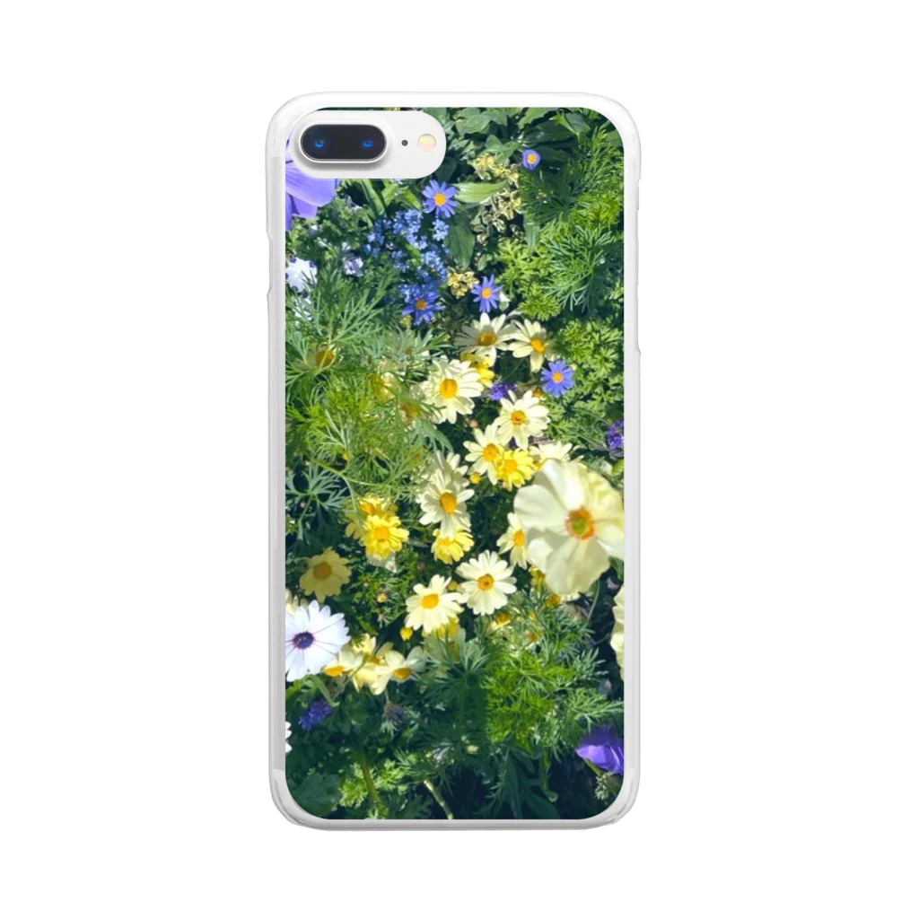 nu.の花束 Clear Smartphone Case