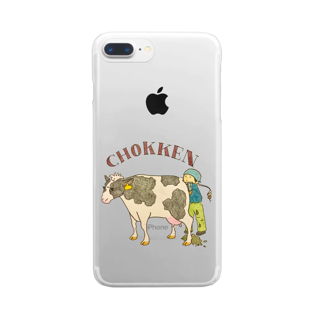 FasciorayのCHOKKEN Clear Smartphone Case