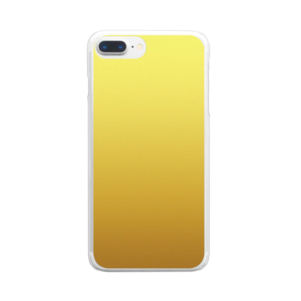 ぽぬぞぬのグラデーション　Golden Fruits Never Seen Clear Smartphone Case