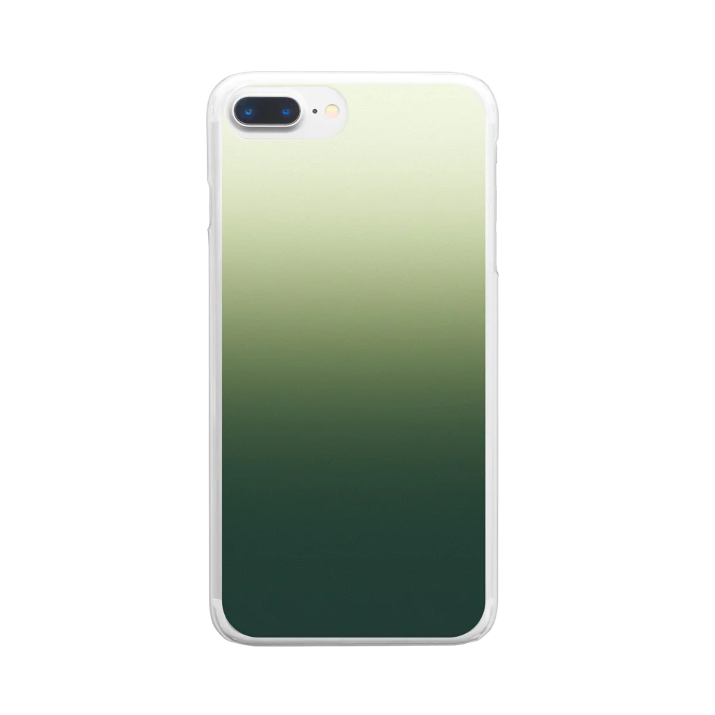 ぽぬぞぬのグラデーション Fir Tree Perfume Clear Smartphone Case