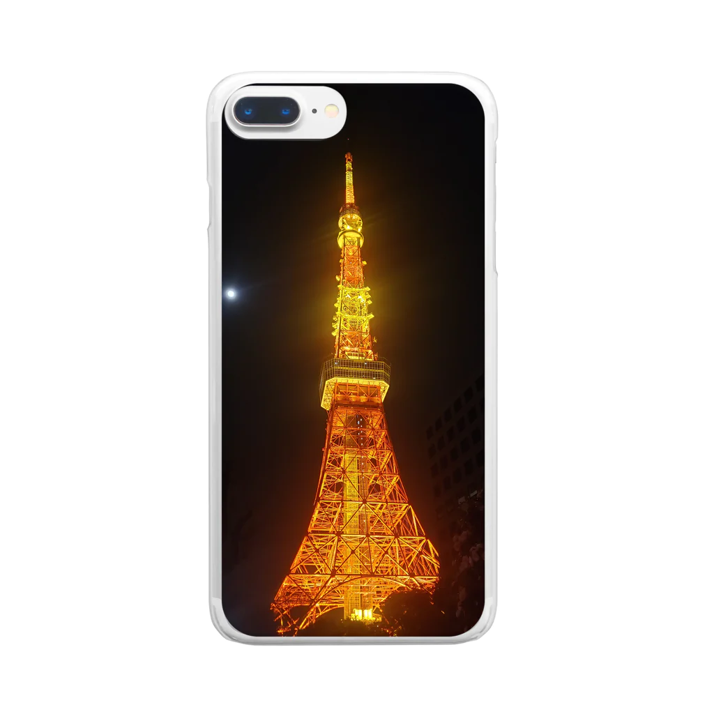 shumoreの2021/3/27/東京Tower Clear Smartphone Case