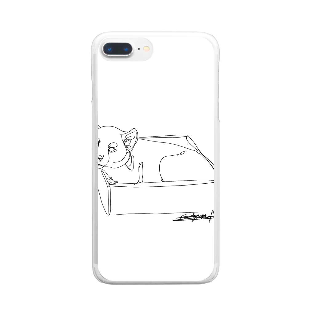 Gibson‘s OFFICIAL ON LINE SHOPのI’m “Koro” Clear Smartphone Case