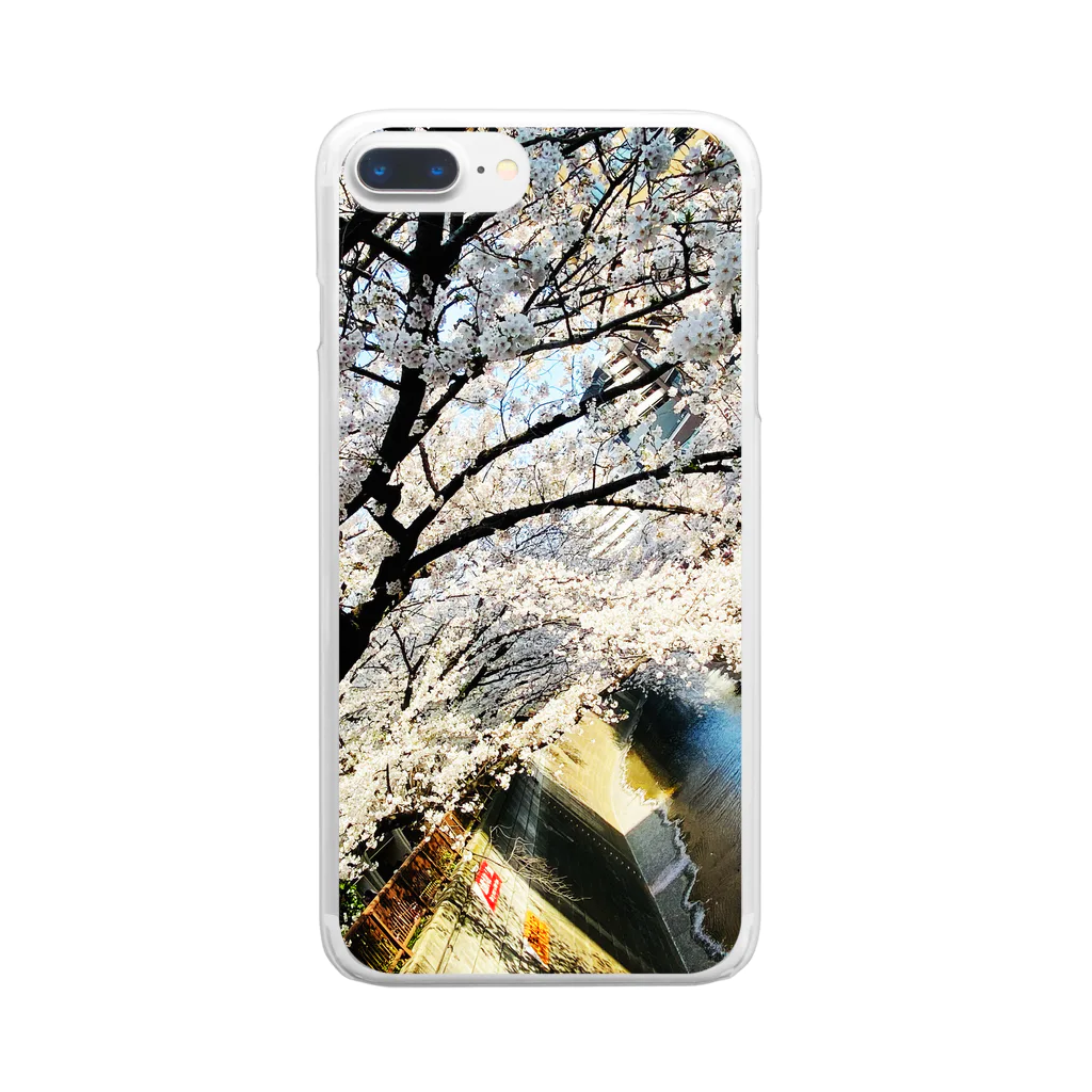 ppmの桜 Clear Smartphone Case