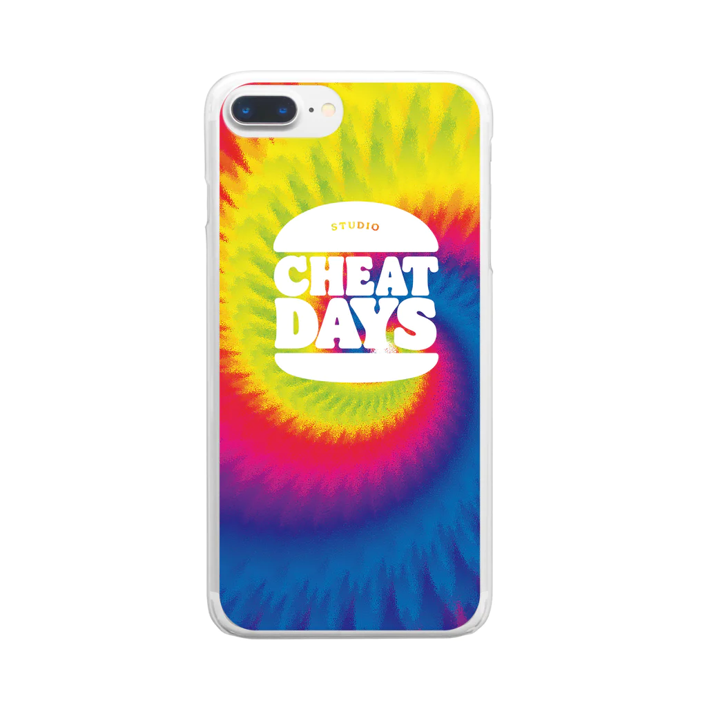 eVerY dAY,CHeAT dAY!のチートデイズ　レインボー Clear Smartphone Case