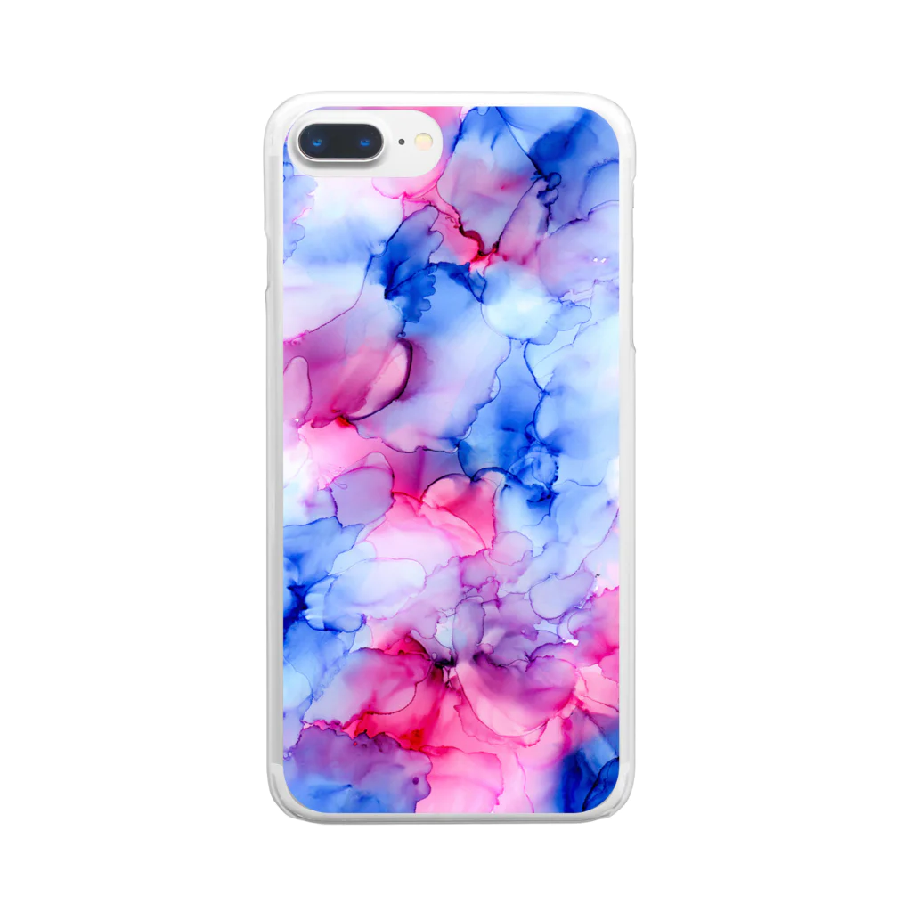 ひのいろ研究室　購買部の侵蝕シリーズ【芒種】 Clear Smartphone Case