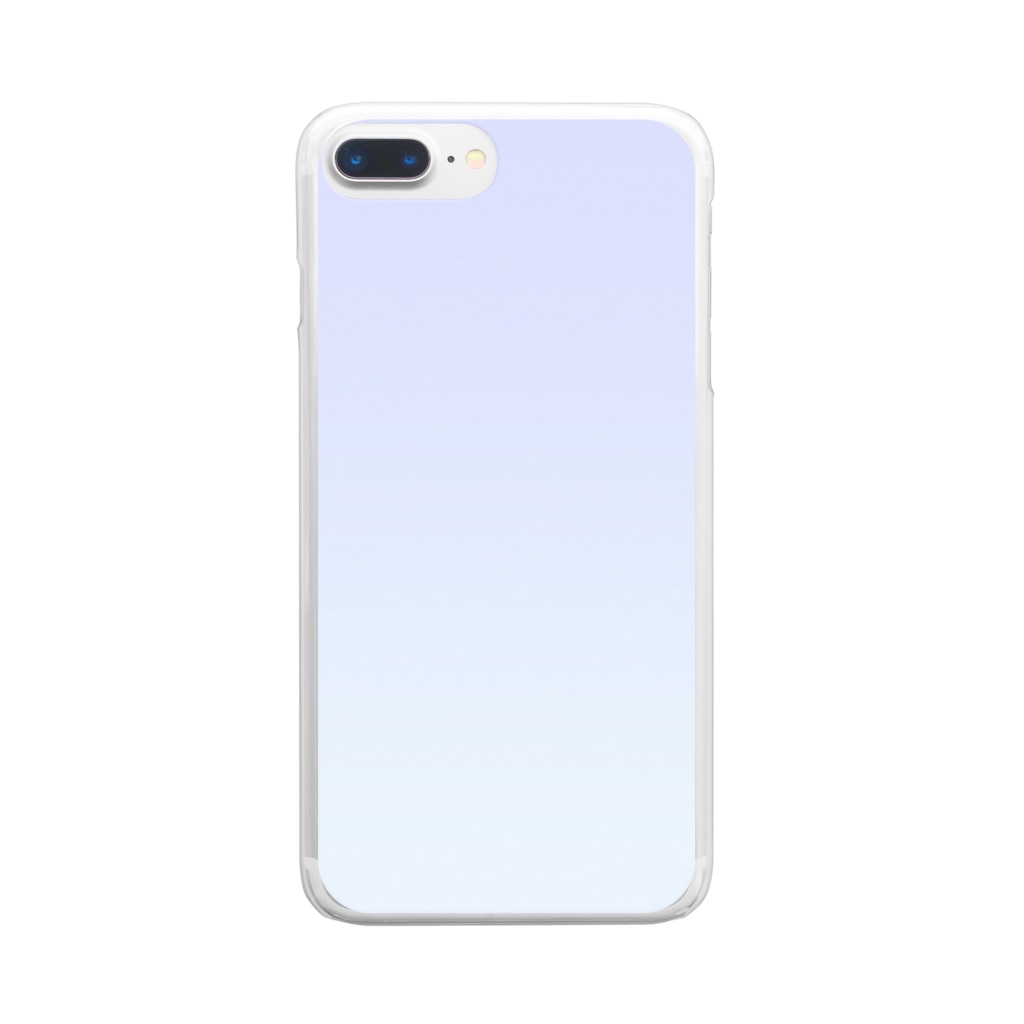 ぽぬぞぬのグラデーション Planetarium At Dawn Clear Smartphone Case