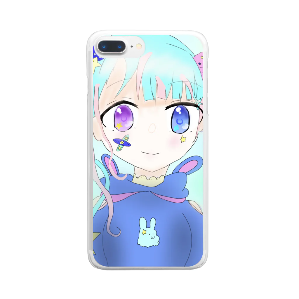 ショコラのお店！の美空B Clear Smartphone Case