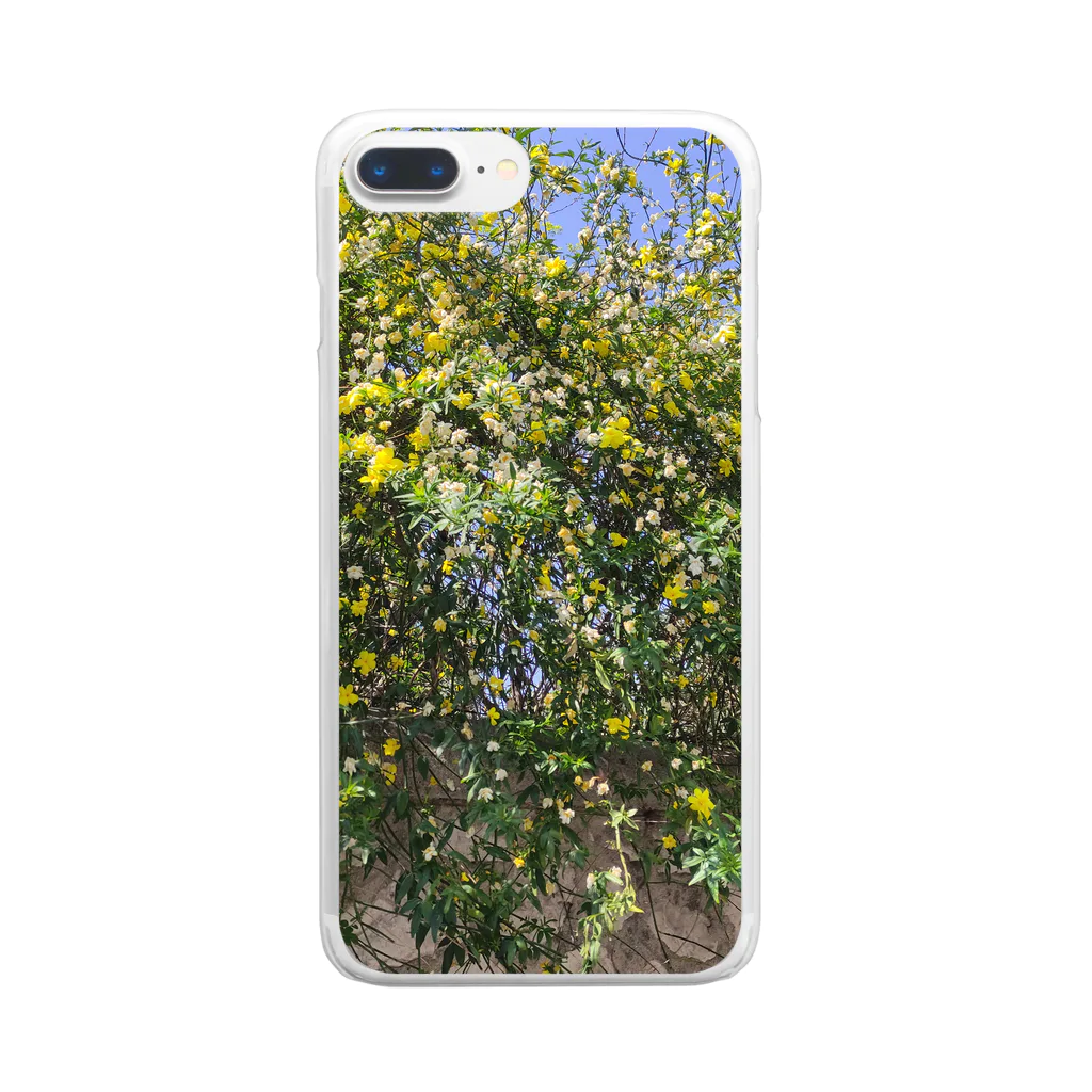 tkcoooのFleurs de Marseille Clear Smartphone Case