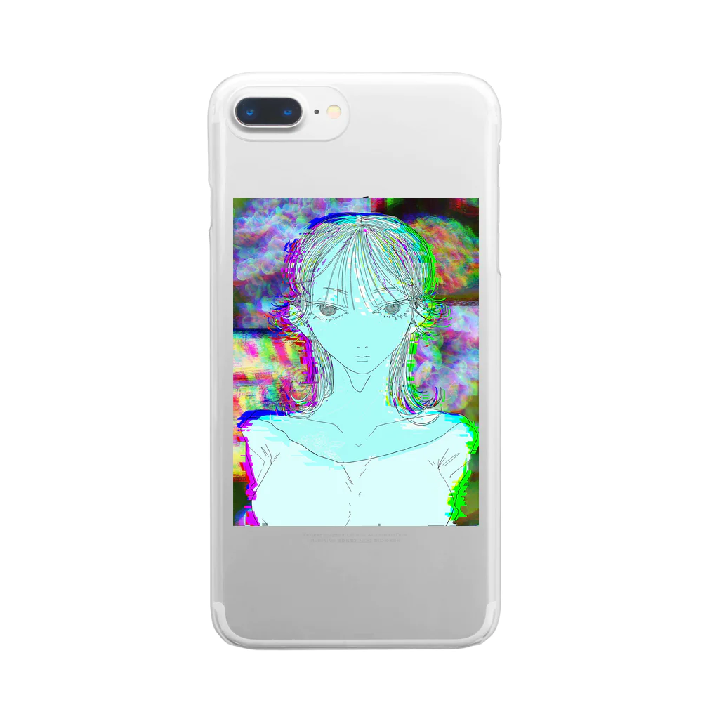 REREKICHIのまなざし Clear Smartphone Case