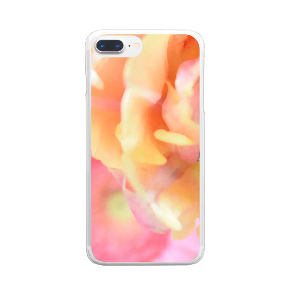 ぺてぃもーずのおみせのハナ Clear Smartphone Case