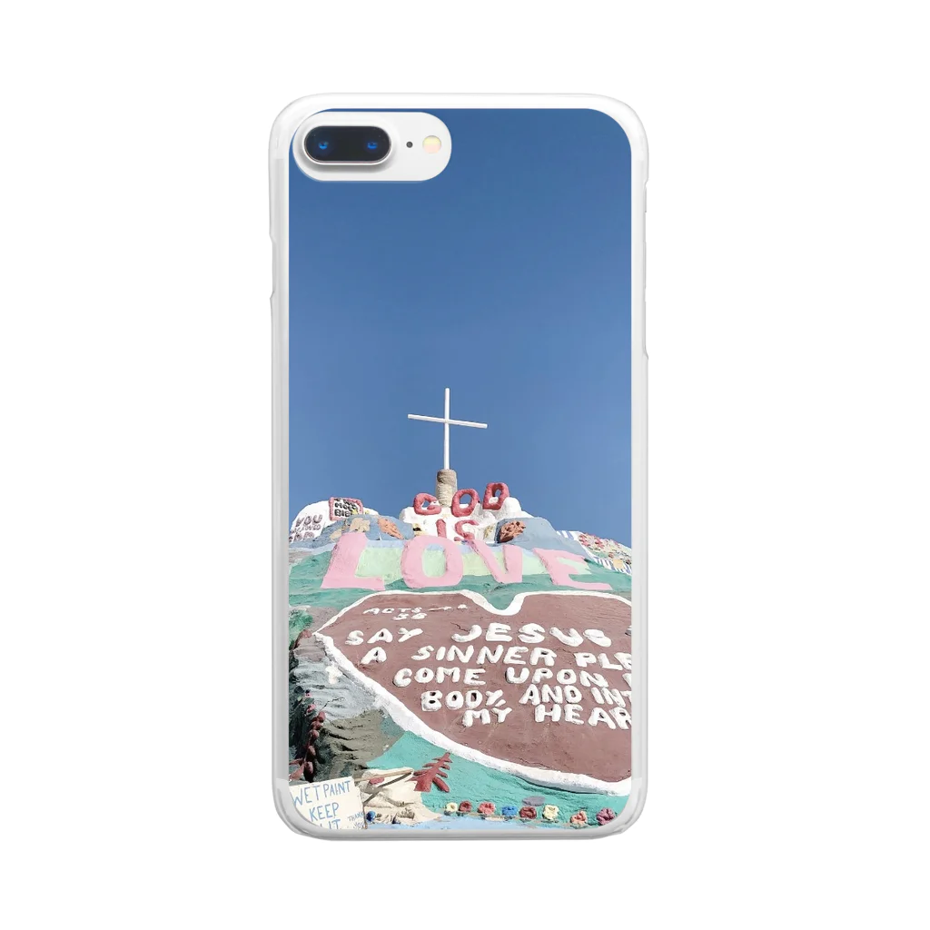 世界旅行のLos Angeles Clear Smartphone Case