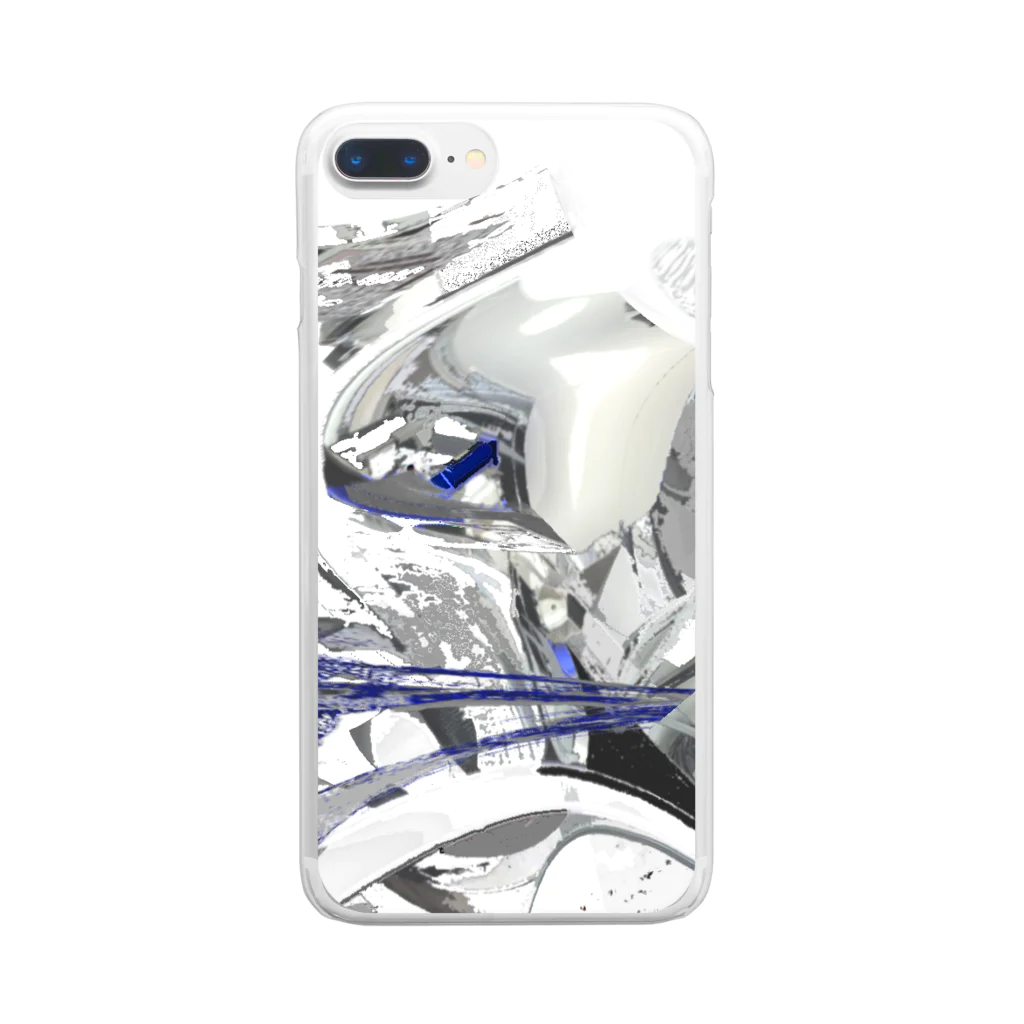 aaa…のg"vm.tqm Clear Smartphone Case