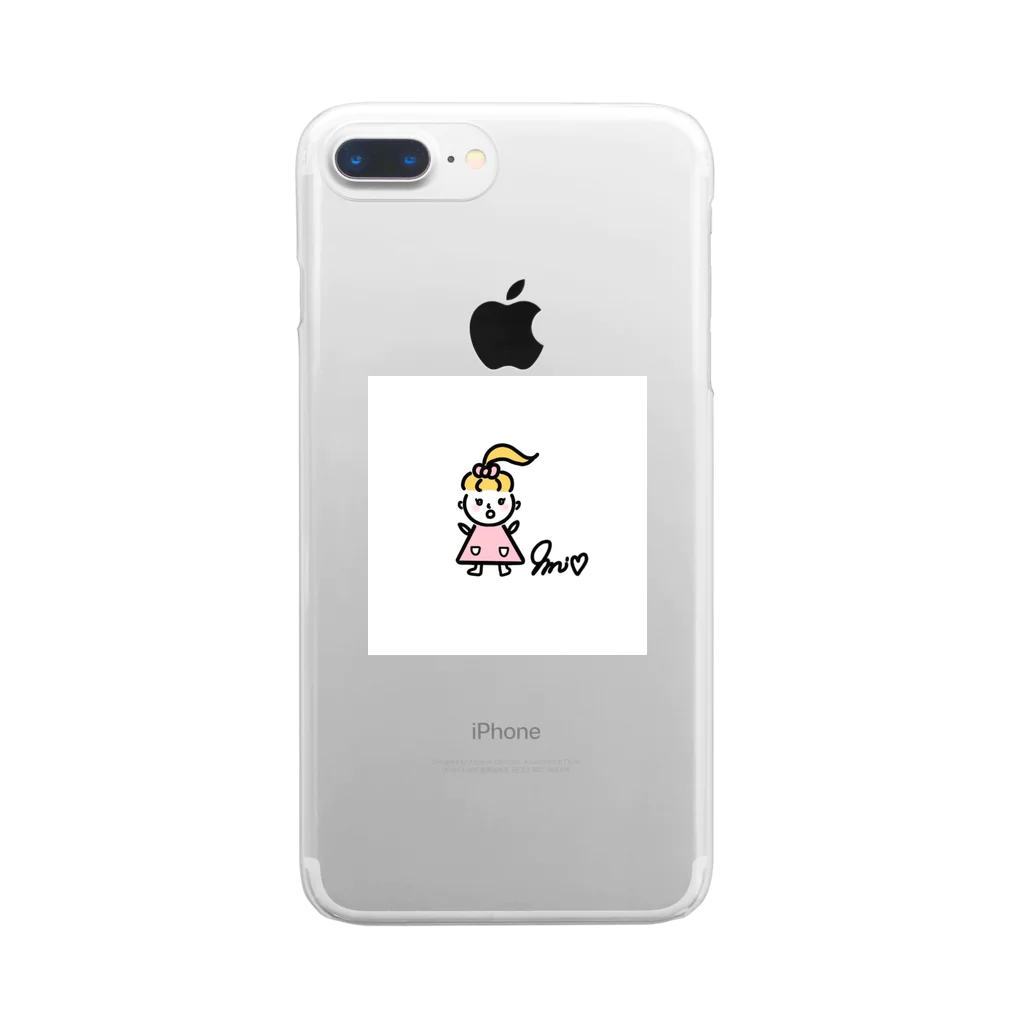 9mi.のみちゃんグッズ2 Clear Smartphone Case