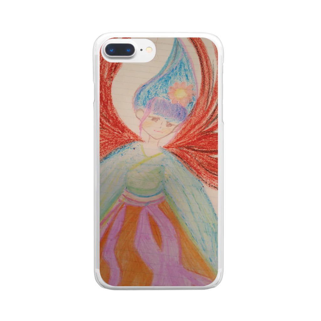 咲花ショップのI,m something fairy Clear Smartphone Case