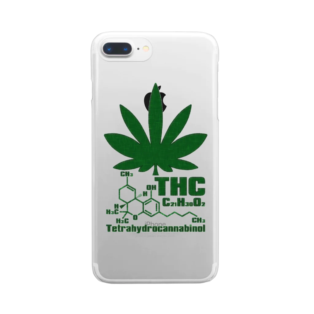 AURA_HYSTERICAのTHC Clear Smartphone Case