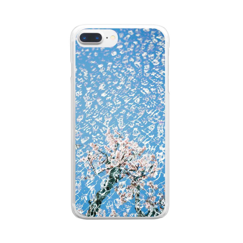 niwakungfuのsakura Clear Smartphone Case