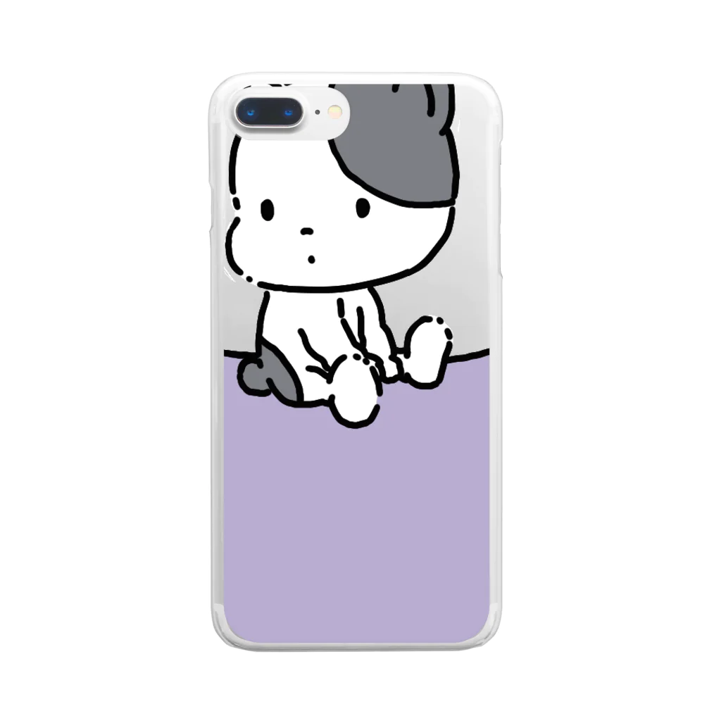 ハムスター絵日記のうしくん Clear Smartphone Case