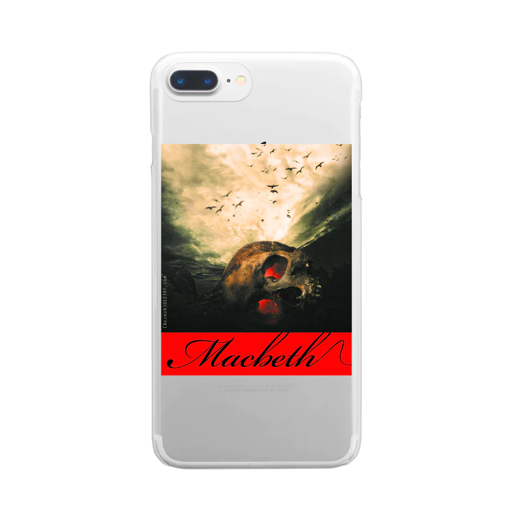 studio applauseのマクベス（Macbeth） Clear Smartphone Case