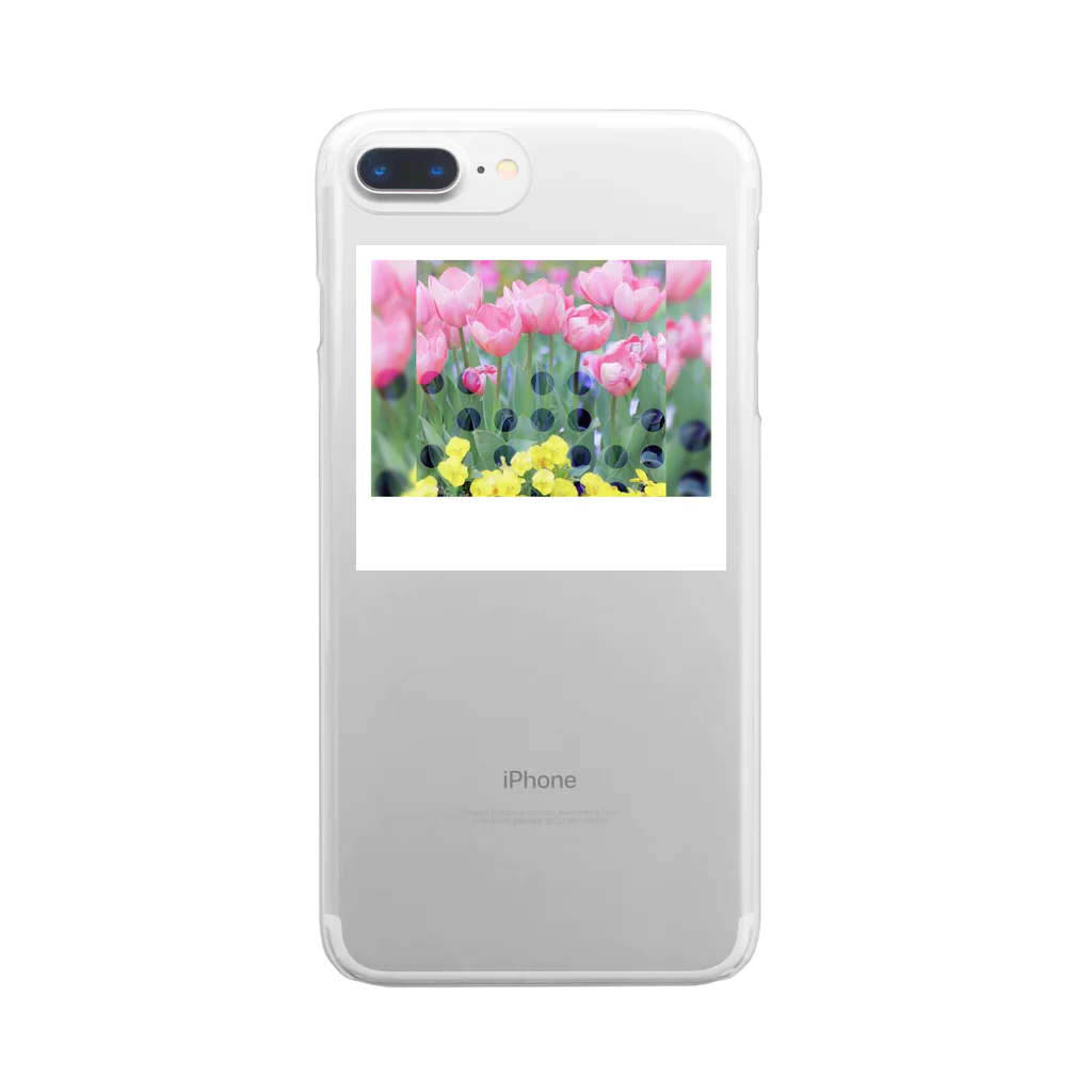 写真館のSPRING_チューリップ Clear Smartphone Case