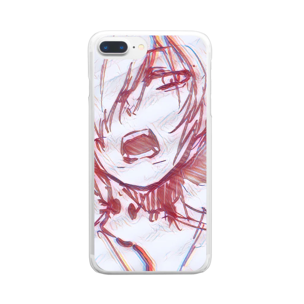 avemariaの燦灯歌 Clear Smartphone Case