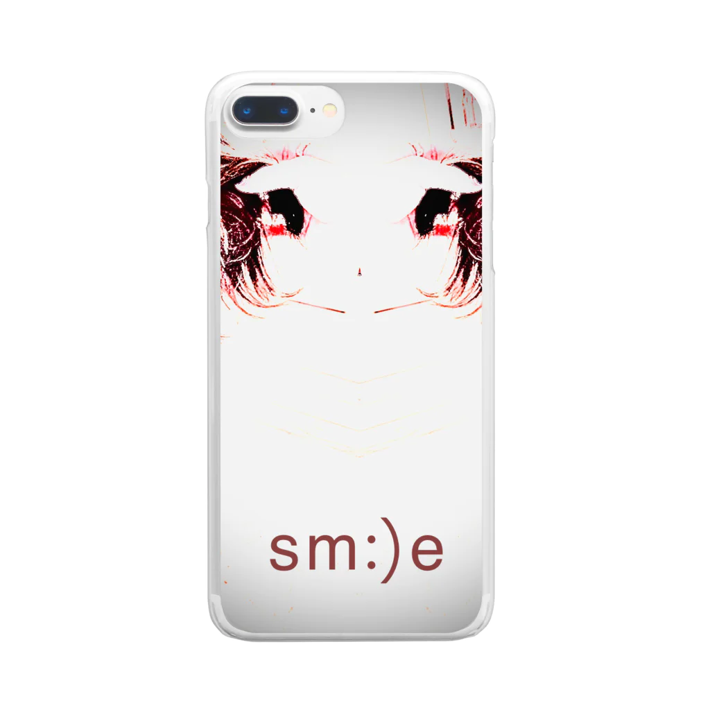 sm:)eのMinasm:)e  Clear Smartphone Case