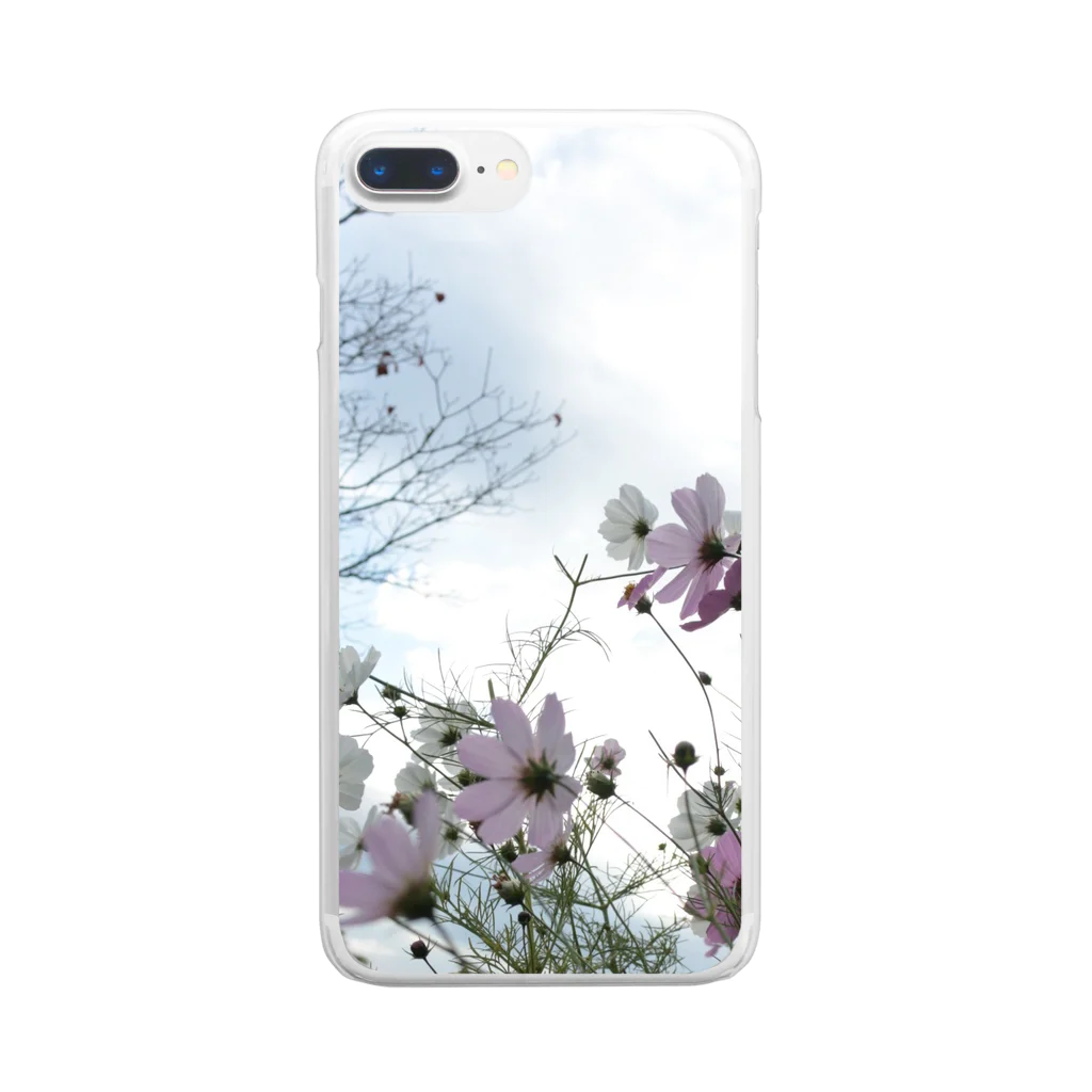 NoNseNseのcosmos Clear Smartphone Case