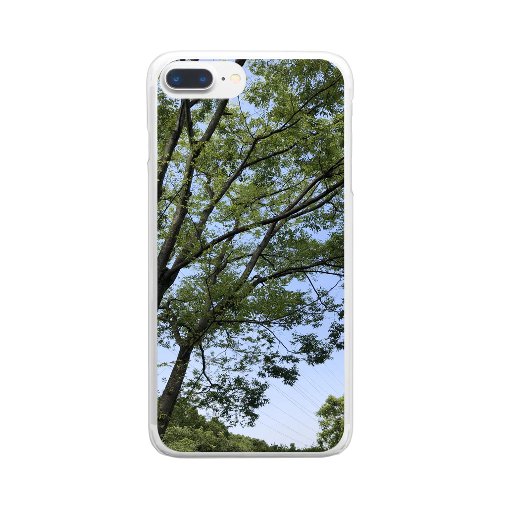 風薫る夏の大分の自然2 Clear Smartphone Case