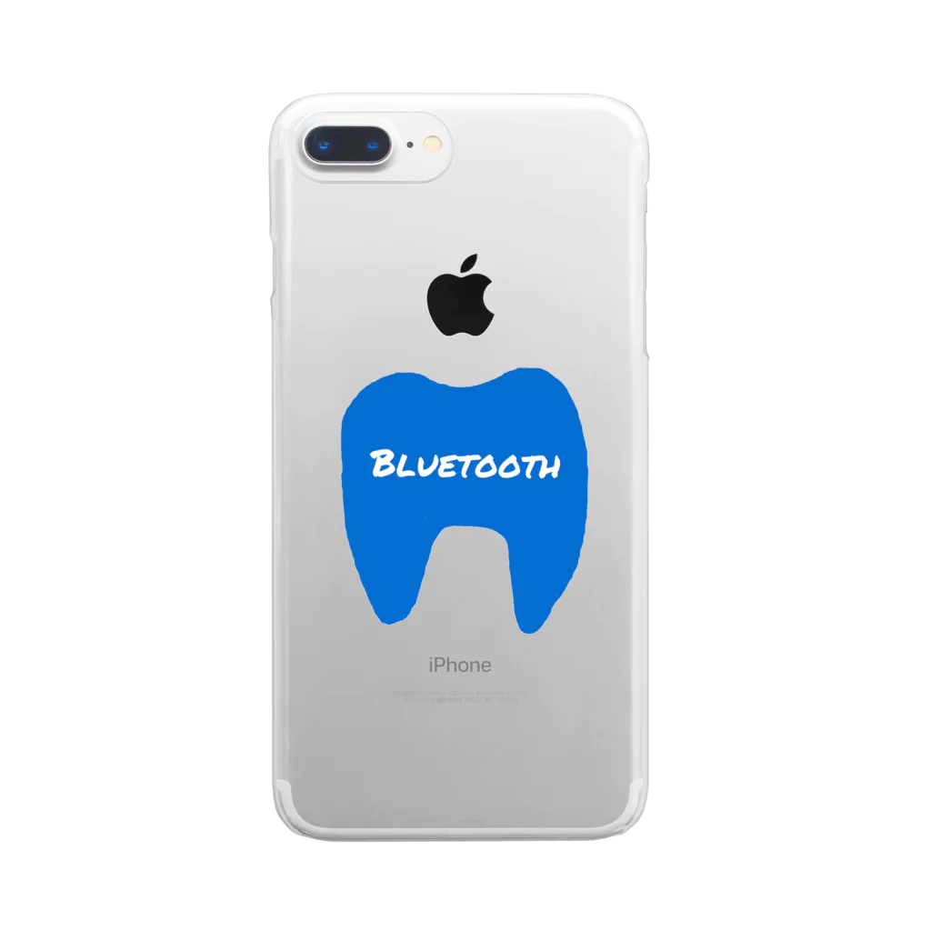 町の牛乳屋さんのBluetooth Clear Smartphone Case