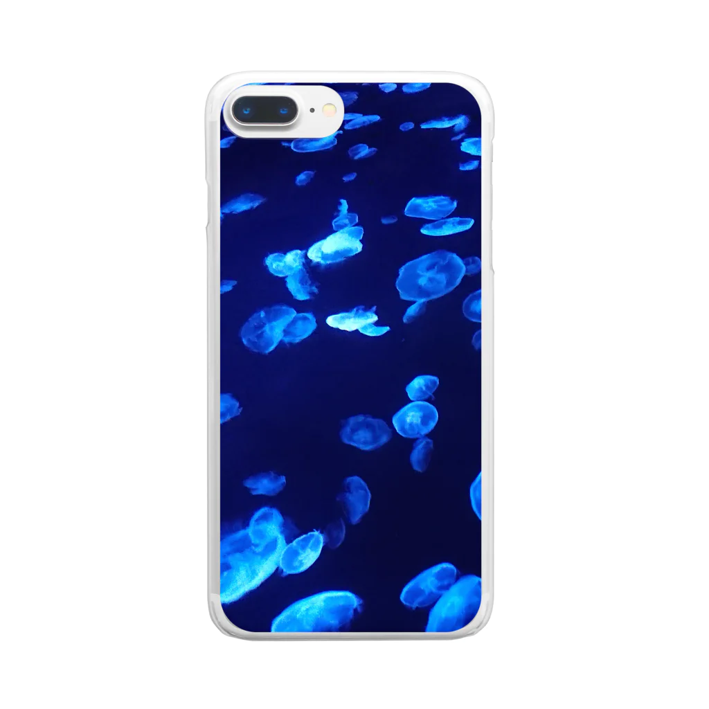 うずまきの水族館《海月》 Clear Smartphone Case