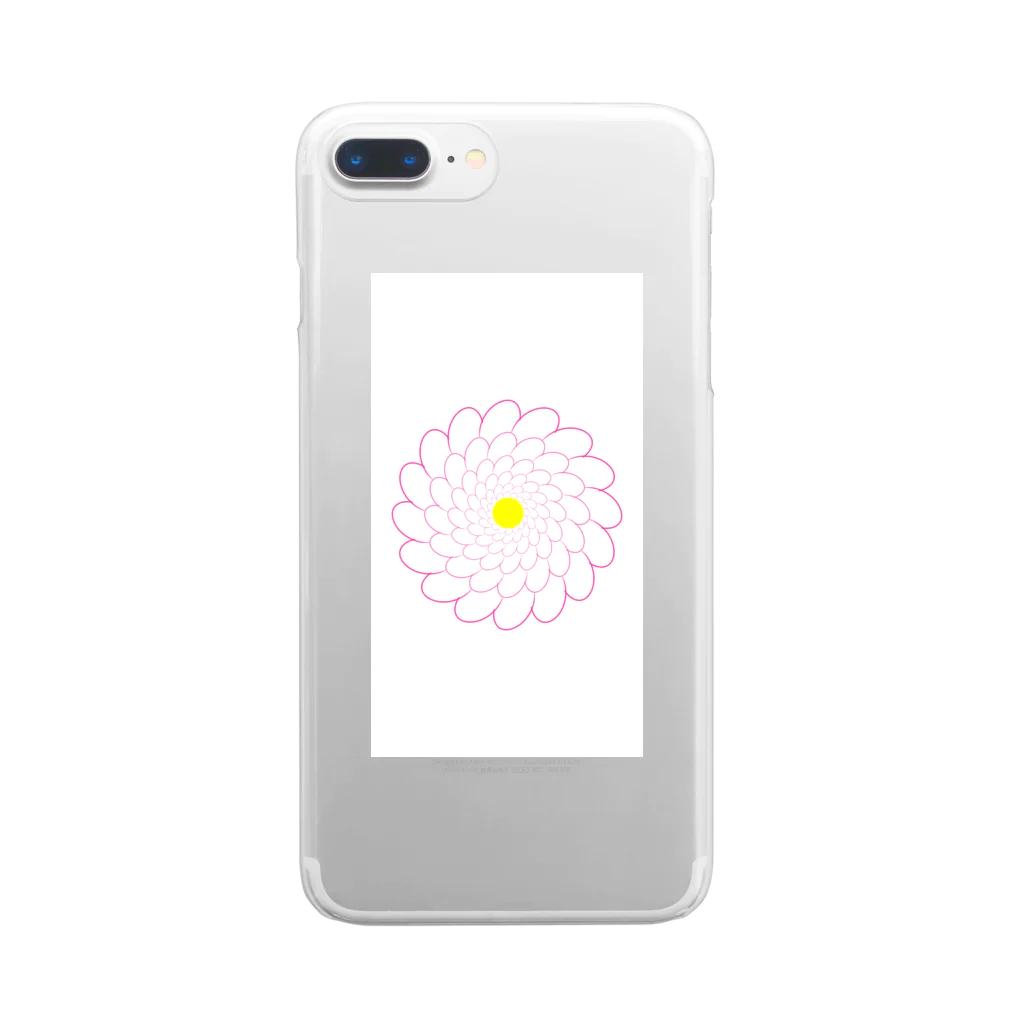 syk_artworkのhana Clear Smartphone Case