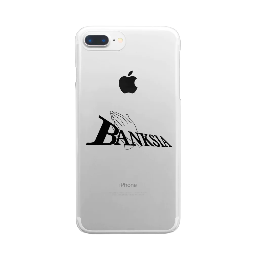 BANKSIAのBANKSIA OriginalLogo Clear Smartphone Case