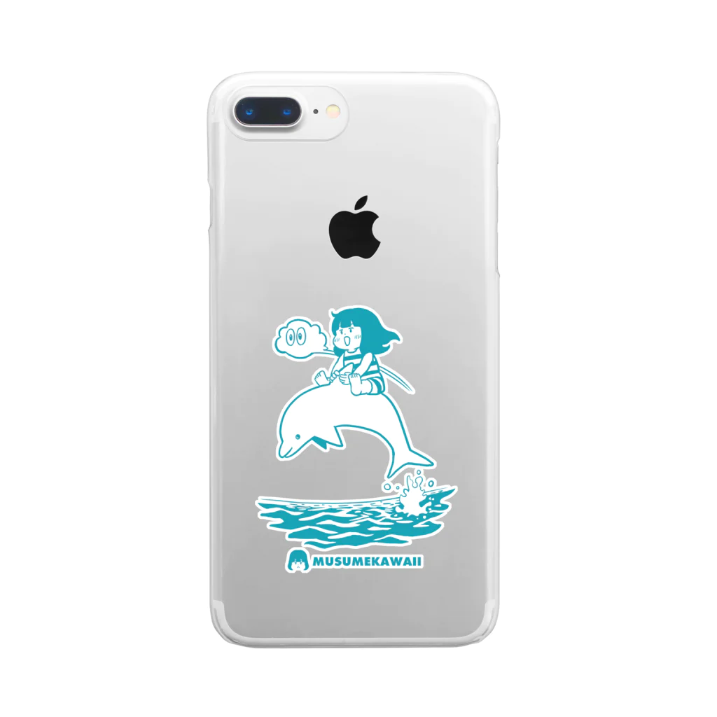 MUSUMEKAWAIIの0608世界海洋デー Clear Smartphone Case