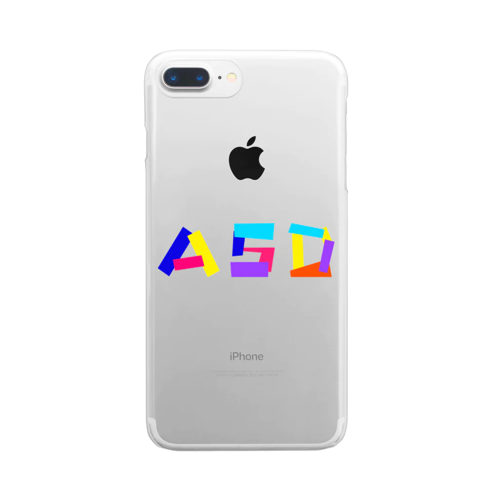 多摩市民のASD Ⅳ Clear Smartphone Case