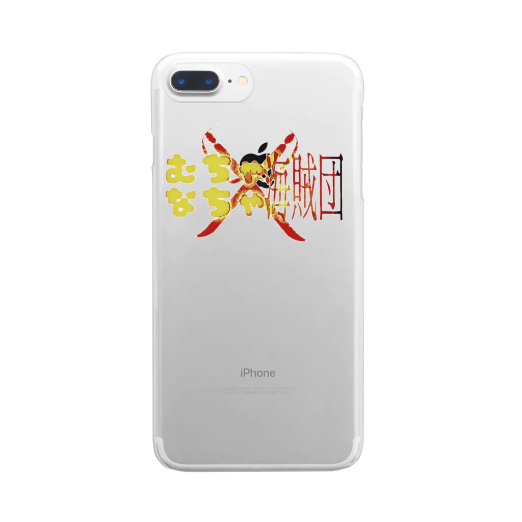 🏴‍☠️むちゃなちゃ海賊団🏴‍☠️のむちゃなちゃ海賊団 Clear Smartphone Case