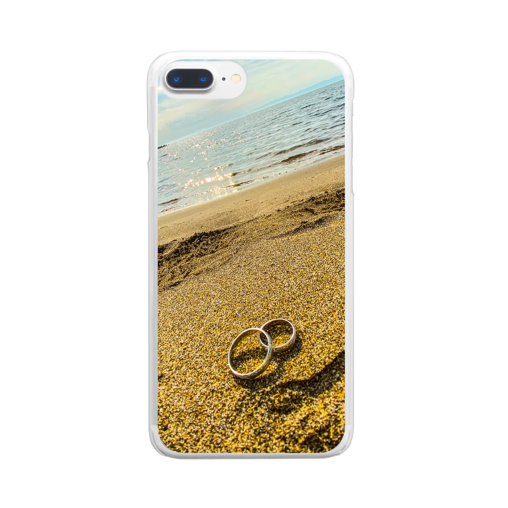 s_crownのring&sea Clear Smartphone Case