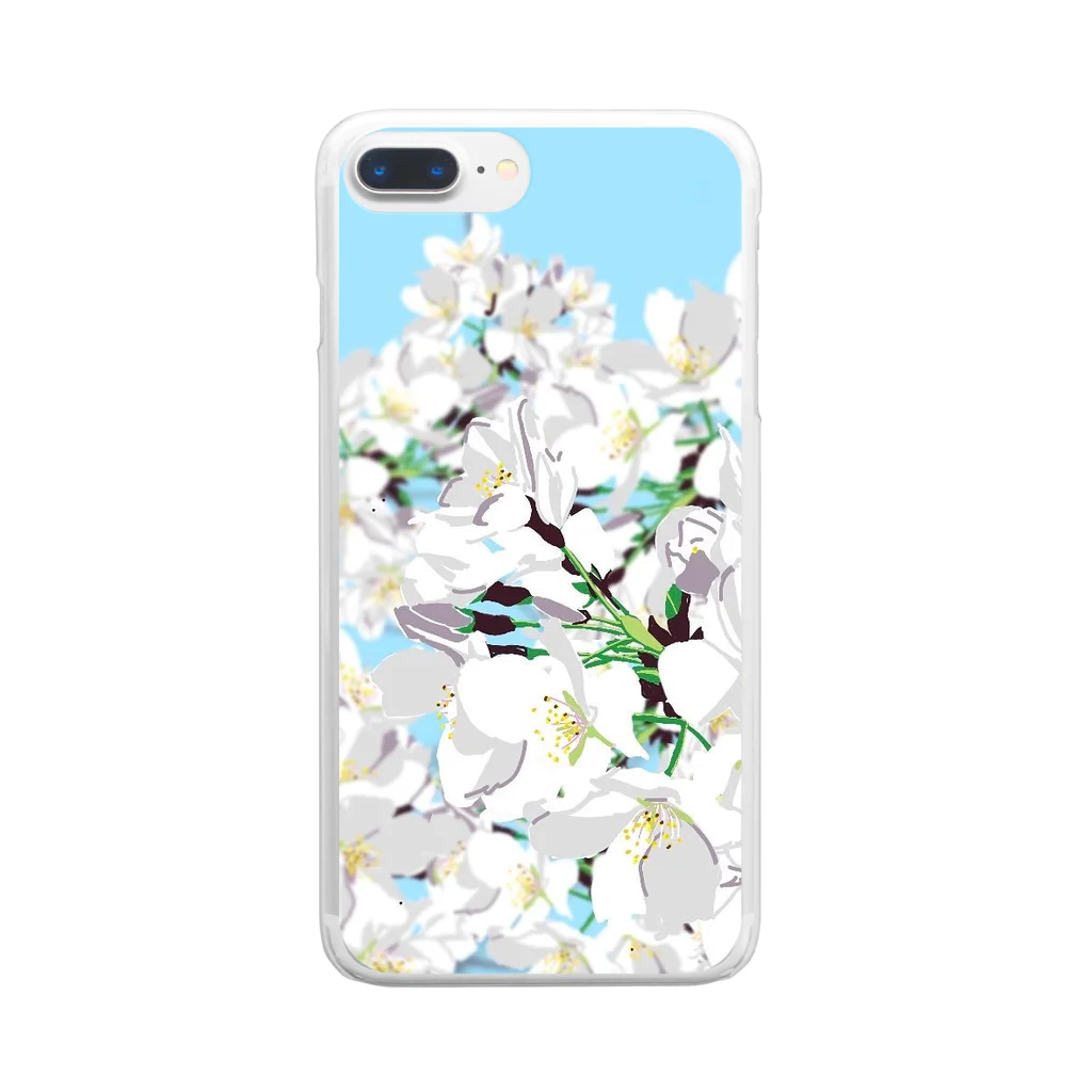 Piro-27のSAKURA Clear Smartphone Case