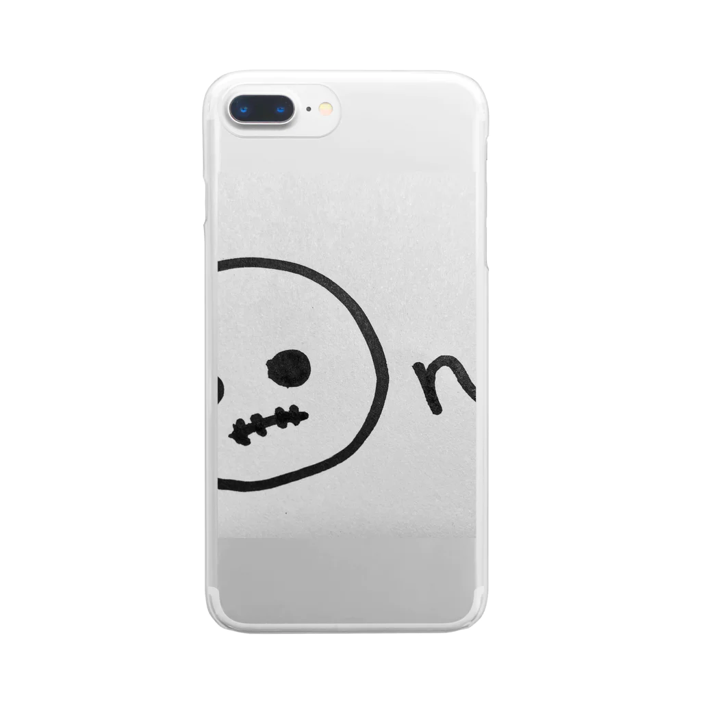 aya_13のNo thank you. Clear Smartphone Case