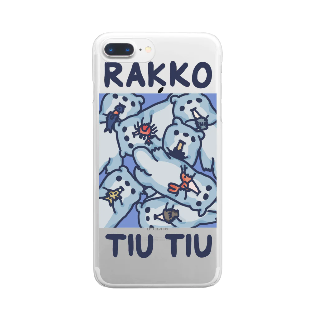 猫鵺ナギのRAKKO TIUTIU Clear Smartphone Case