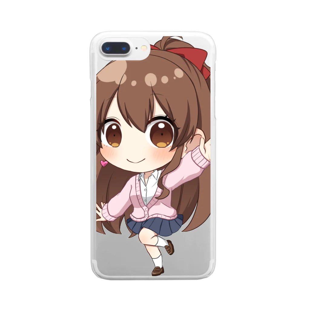 あゆちゃんわかんないのちびあゆ Clear Smartphone Case