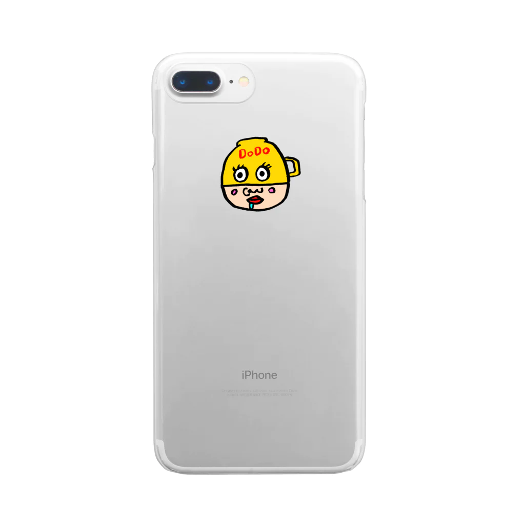 cafe DODOのDODOくん Clear Smartphone Case