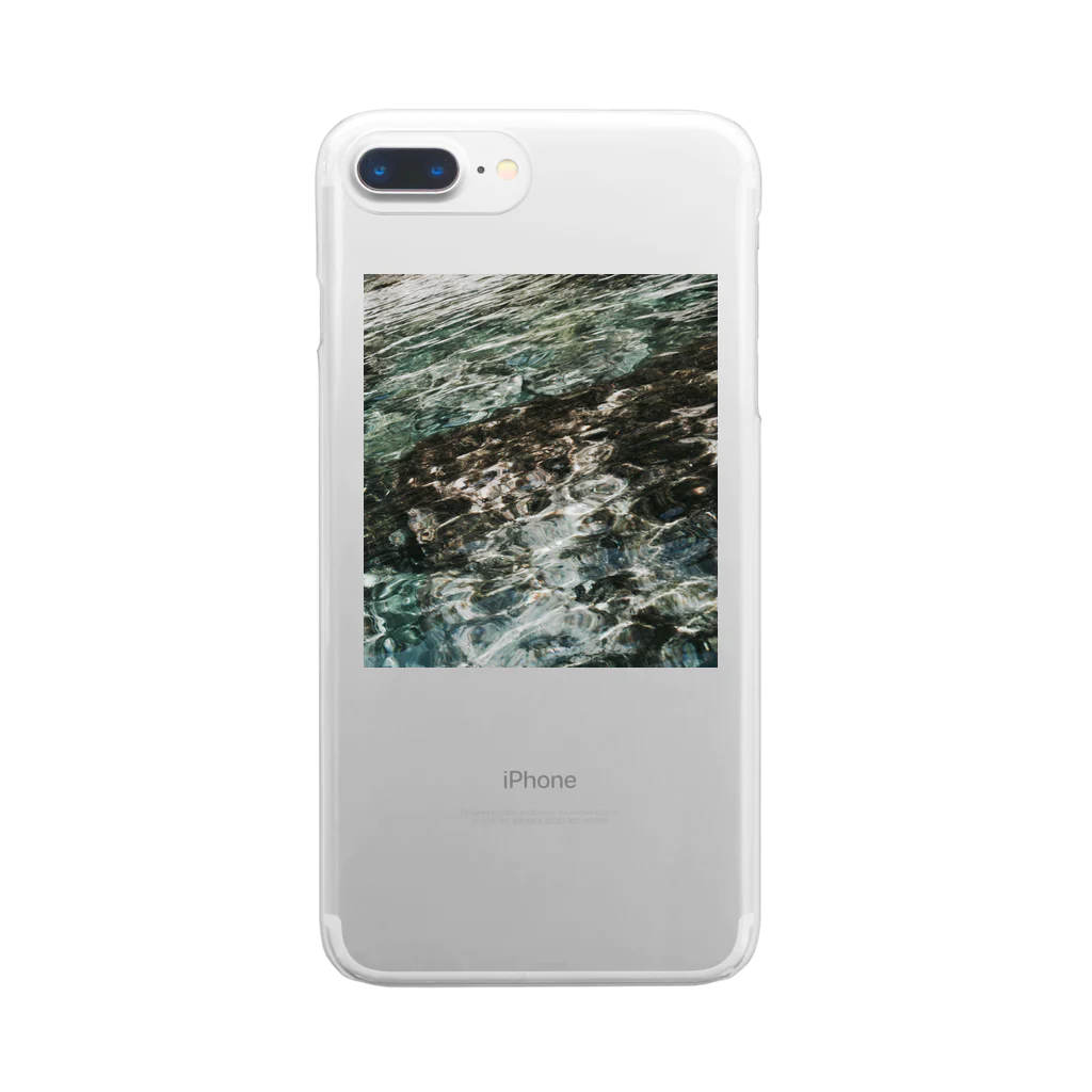 reiykmの水 Clear Smartphone Case