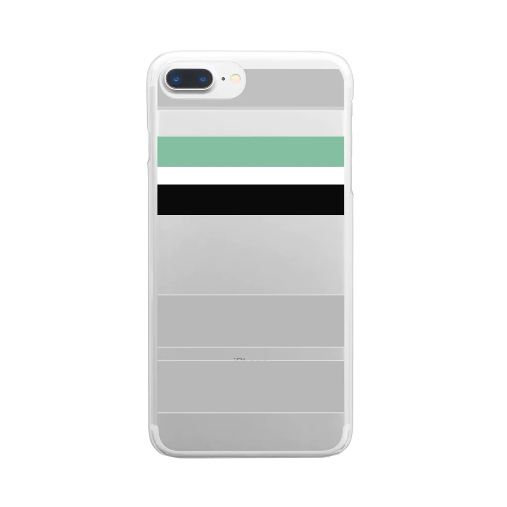 ヤタのお店のヤタ概念カラー(名前無) Clear Smartphone Case