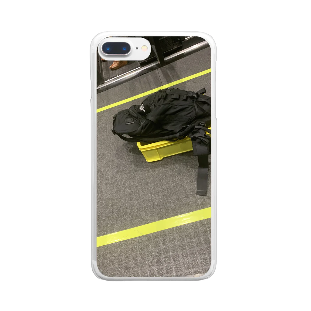 トルコ体操のメガウェブにて放り投げられたリュック Clear Smartphone Case