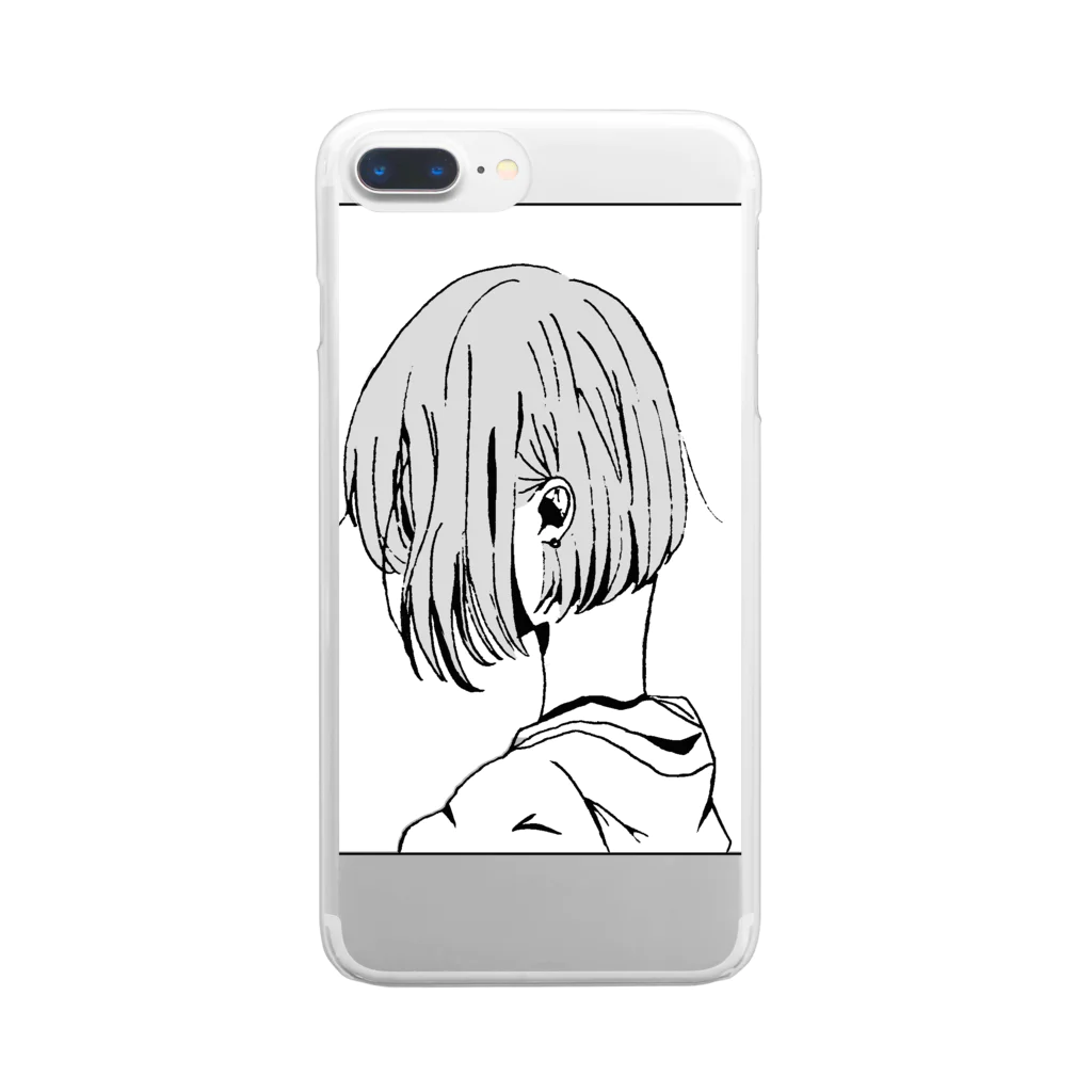 れん@れんれんれんたろすのMerry Clear Smartphone Case