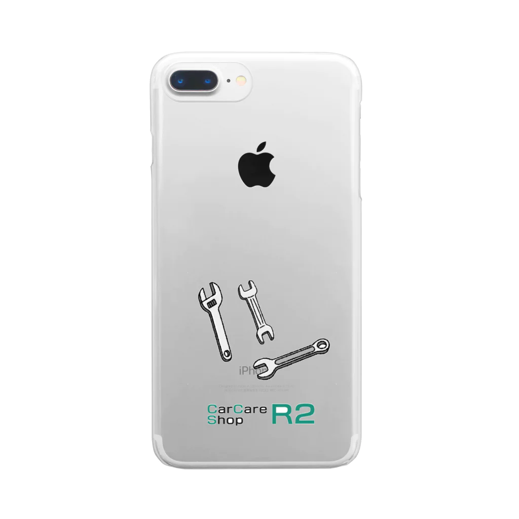 カーケアショップR2のR2ツール Clear Smartphone Case