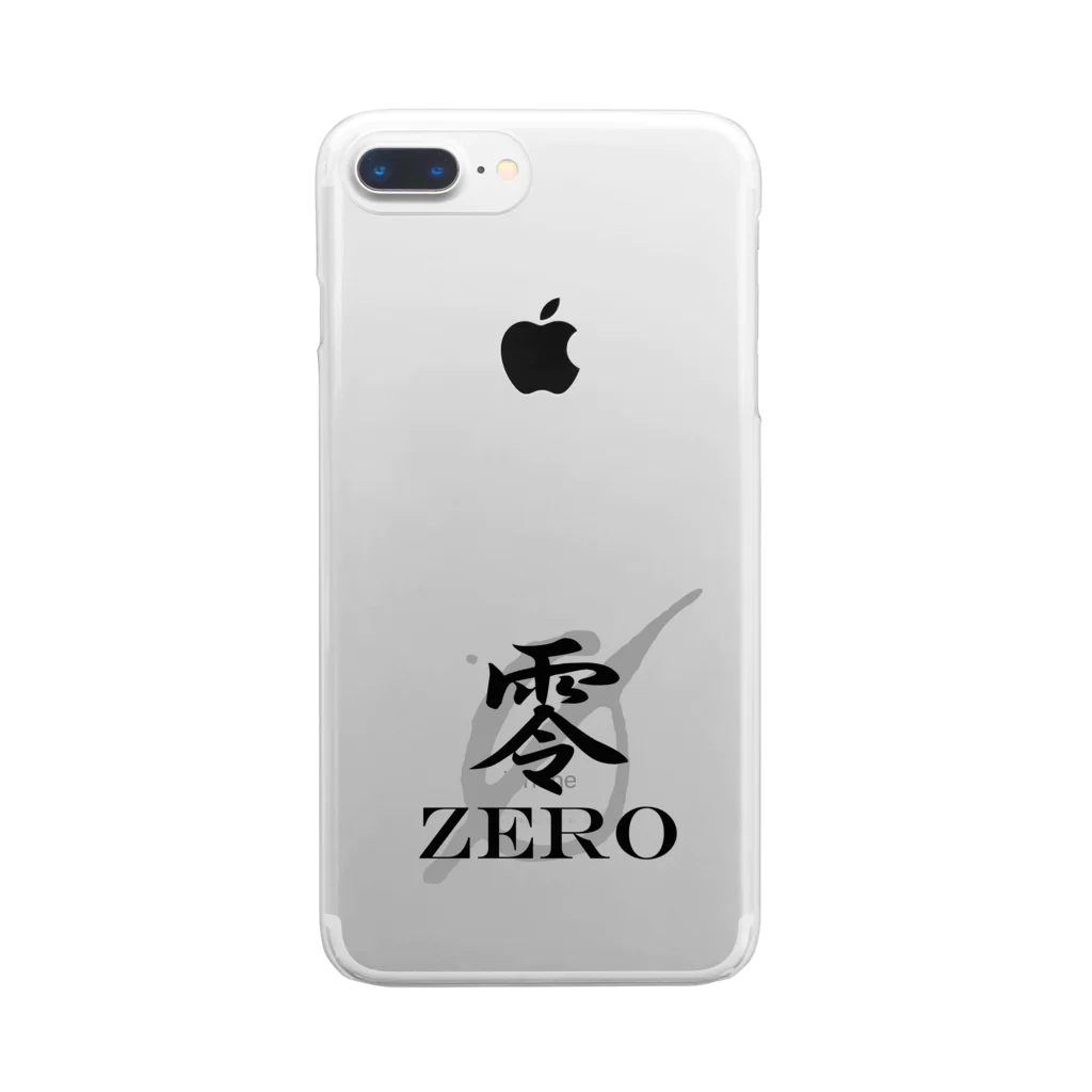 ZERO Official shopの国際零流護身術　零公式アイテム クリアスマホケース