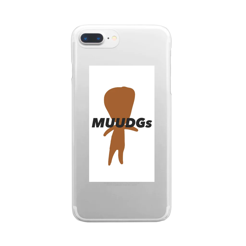 MUUDGsの貧困を無くそう Clear Smartphone Case