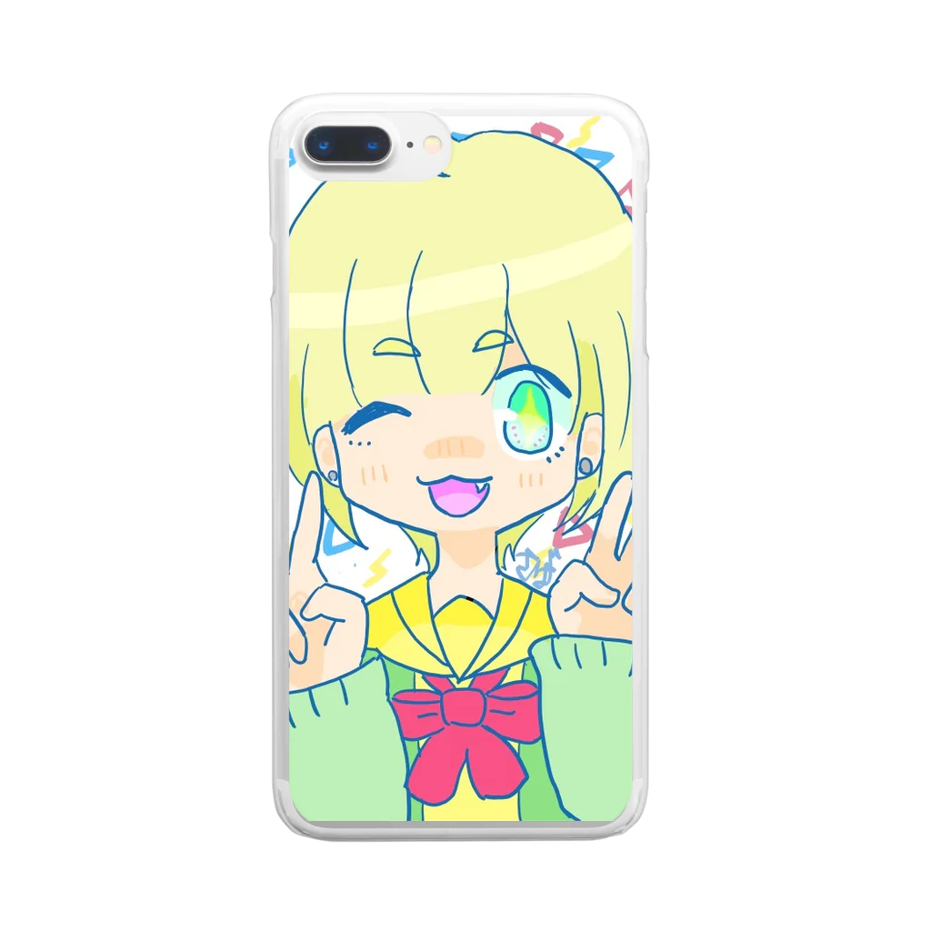 さばのの金髪jk Clear Smartphone Case